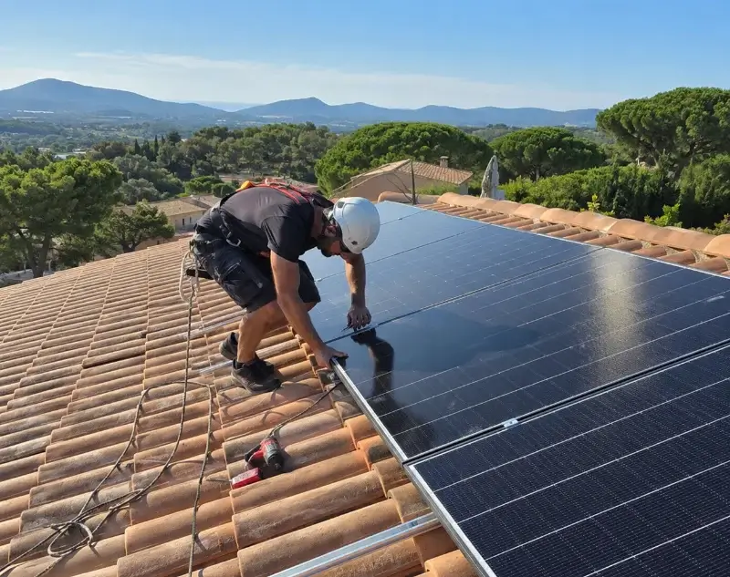 Installateur panneaux solaires Guilliers — pose photovoltaïque sur toiture
